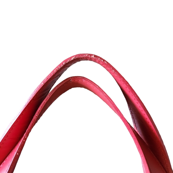 Louis Vuitton Red  Epi Baia Tote Bag - Picture 5 of 10